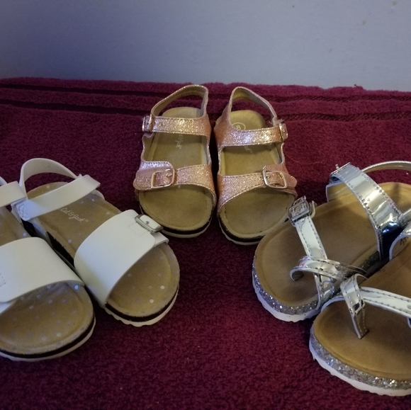 target little girl sandals